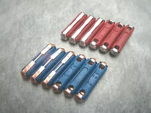 Red 16A Blue 25A Fuse for Audi VW Porsche Made in Germany Pack of 12 Ships Fast! - Picture 1 of 5
