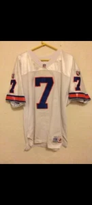 John Elway Denver Broncos White Wilson 1993 authentic away jersey  46 Offer Up  - Picture 1 of 13