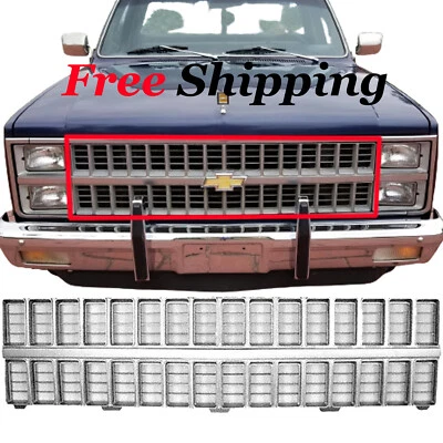 For 1981-1982 Chevrolet C10 Pickup Gmc Jimmy Suburban Front New Grille Goodmark Foto 1 de 4