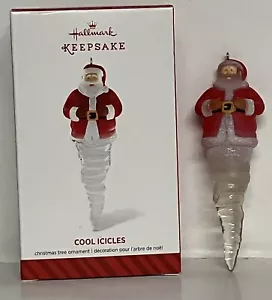 Hallmark Keepsake Ornament COOL ICICLES #2 in Series SANTA CLAUS on ICE 2014 - Picture 1 of 3