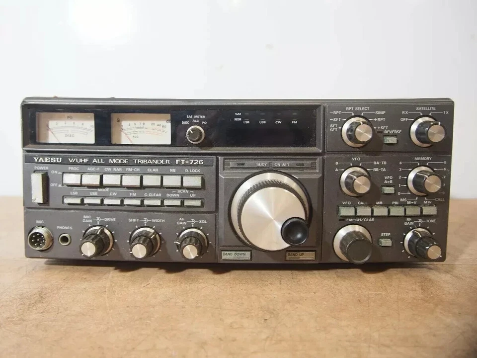 YAESU FT-726R FT726R VHF UHF TRIBANDER TECHNICAL SERVICE REPAIR MANUAL DOWNLOAD - Image 1 of 1