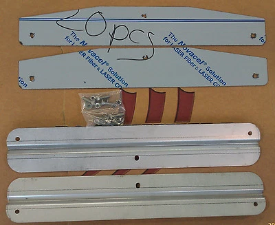 Par de pesas de guardabarros de acero inoxidable de 24" Foto 1 de 2