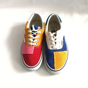 vans multi era rainbow drip trainers
