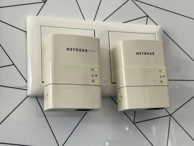 2 x Powerline Ethernet Adapter NETGEAR - Powerline 500 (Mbit) - Bild 1 von 2