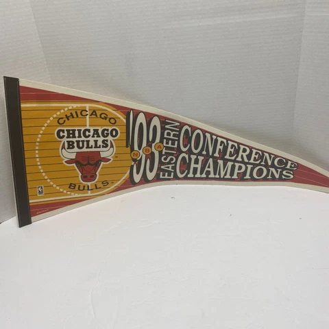 CHICAGO BULLS 1993 EASTERN CONFERENCE CHAMPS PENNANT Cover