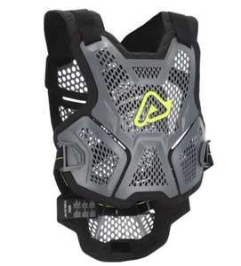 PETTORINA MOTO CROSS ENDURO ACERBIS ROOST DEFLECTOR P035 GRIGIO - Foto 1 di 3