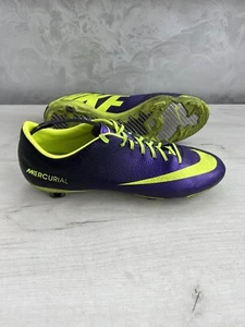 Nike Mercurial Vapor IX ACC FG Electro Purple/Volt Football Cleats Boots Carbon - Picture 1 of 15