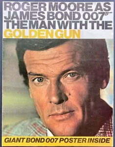 Man With the Golden Gun Official Movie Poster Magazine Roger Moore James Bond 64 - Bild 1 von 5