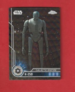 2023 Topps Star Wars Chrome Insert Black Wave Refractor K-2SO No.3 - Bild 1 von 1