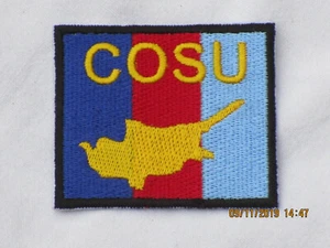 Cyprus Operational Support Unit, Cosu , TRF, Fabric Badges, Patch, 50x58mm - Picture 1 of 2