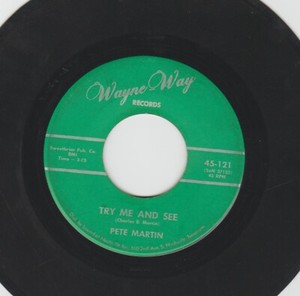 COUNTRY  MOONSHINE ROCKER 45  -PETE MARTIN -THAT'S THE-HEAR- 1966 TN. WAYNE -WAY