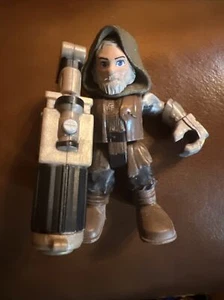 Star Wars Galactic Heroes OLD LUKE SKYWALKER figure Metal Hand 2.5” LFL Hasbro - Picture 1 of 3