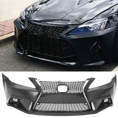 For 2006-2013 Lexus IS250 IS350 C 2IS to 4IS Front Bumper Conversion F-Sport New - Image 1 of 4
