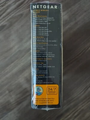 New Netgear WG511 54 Mbps Wireless PC Card - Image 1 of 4