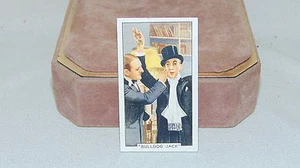 1935 CARTE TABACCO-GALLAHER LTD. RIPRESE DA FILM FAMOSI, "BULLDOG JACK" - Foto 1 di 5
