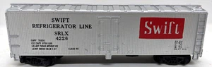 MANTUA: Swift SRLX #4226 Reefer, *DIE CAST BASE. GRAY BOXCAR VINTAGE HO USA! - Picture 1 of 8