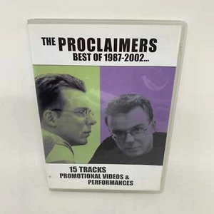 The Proclaimers: THE BEST OF 1987-2002 DVD Region Todo BUEN ESTADO Envío Gratuito - Imagen 1 de 4