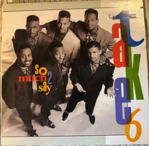 Take 6 - So Much 2 Say (Vinyl - 1990) (Promo Copy) - Picture 1 of 2