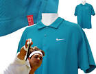 Polo Nike Tennis DriFit turquoise L