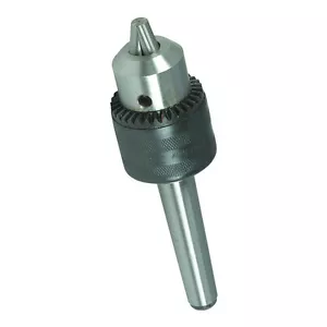 1/2" MT2 Mini Lathe Drill Chuck JT #33 with Key MT2 Arbor Brand New - Picture 1 of 4