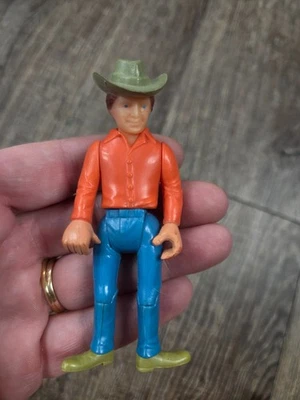 1982 Ertl Alamo Quarter Horse Farm El Paso Cowboy Farmer Ranch Hand Figure Only - Imagem 1 de 3