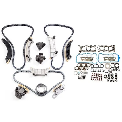 Head Gasket Set Timing Chain Kit Fit For Saturn Aura 3.6L 2007-09 12623513 - Image 1 of 4