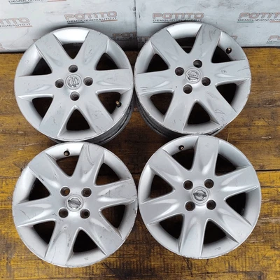 Disco ruota post. in lega SX NISSAN MICRA (K12E) 1.5d (60Kw) Ber. - Immagine 1 di 4