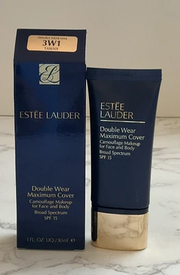Estee Lauder Double Wear Maximum Cover Camouflage Makeup, 3W1 TAWNY,1oz/30mL,NIB - Image 1 of 4