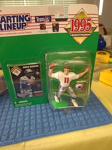 Kenner 1995 Edition Drew Bledsoe NFL New England Patriots Starting Lineup Figure - Picture 1 of 10