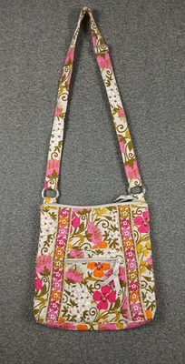 Vera Bradley Womans Tea Garden Floral Crossbody Shoulder Bag Purse Brand New - Image 1 of 4