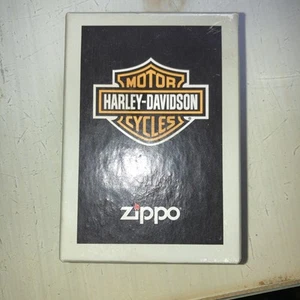 Zippo Harley Davidson Iron Eagle Windproof Lighter Black Matte. - Picture 1 of 7