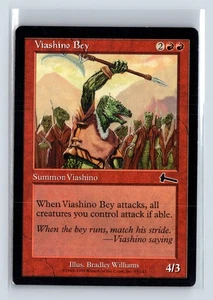 (4x) VIASHINO BEY – MTG Magic the Gathering Card – Urza's Legacy – Common - Picture 1 of 6