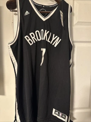 Camiseta Adidas Jeremy Lin Brooklyn Nets NBA Hombre XXL 2XL Negra  Foto 1 de 4