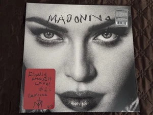 MADONNA FINALLY ENOUGH LOVE Limited Clear Vinyl Edition - Picture 1 of 3