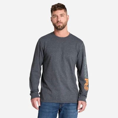 Men's Timberland PRO Core Logo Long-Sleeve T-Shirt - Image 1 of 4