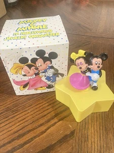NEW 1989 DISNEY MICKEY & MINNIE IN HOLLYWOOD JEWELRY ORGANIZER IN BOX AVON STAR - Picture 1 of 7