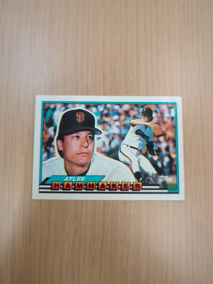 1989 Topps Big #21 Atlee Hammaker - Image 1 of 2