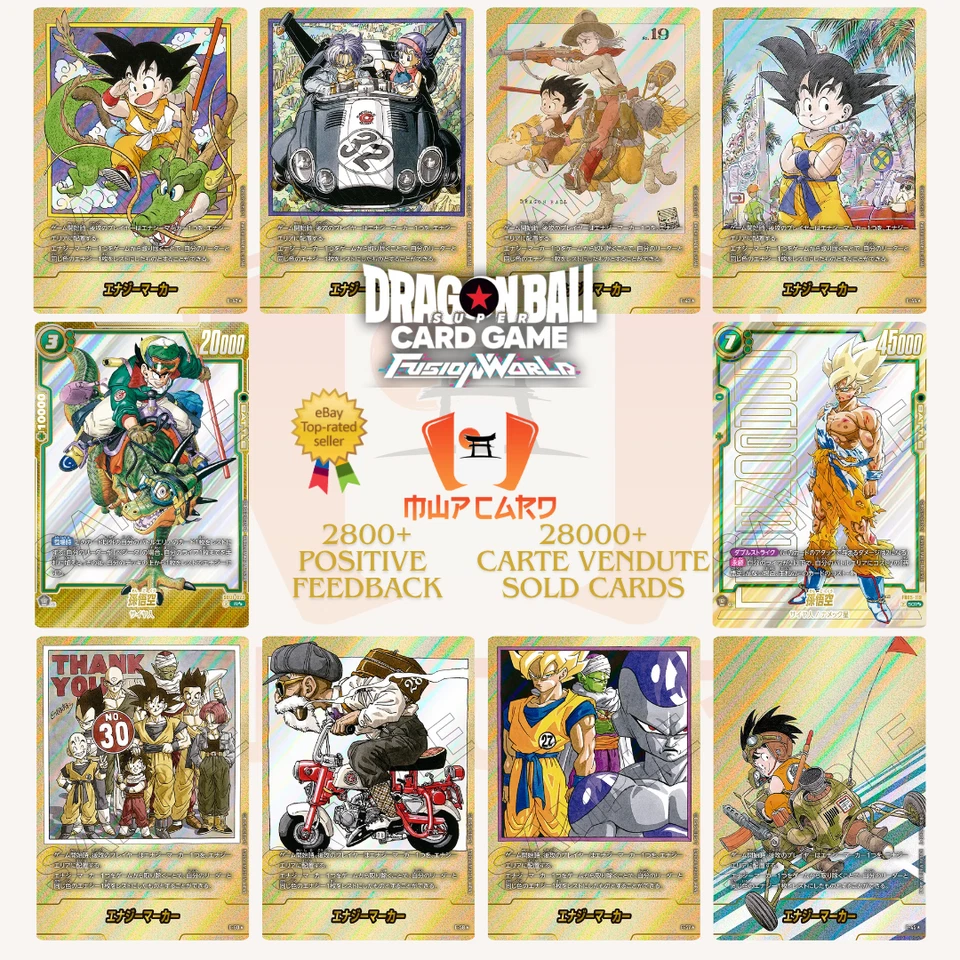 Dragon Ball Fusion World SB01 Manga Booster All Cards Card List JAP Preorder SB1 - Immagine 1 di 1