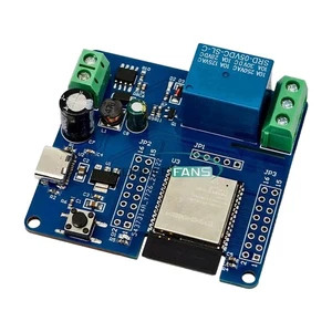 DC5-60V ESP32-C6 WIFI Bluetooth Entwicklungsboard 1 Kanal Relais Modul TYP-C - Bild 1 von 22