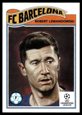 Robert Lewandowski 2023 Topps Living Set UEFA Champions League #562 - Image 1 of 2