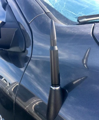 Bullet Style 0.5 Cal Black Antenna Mast Radio AM/FM for Dodge Dakota 1997-2011 - Image 1 of 4