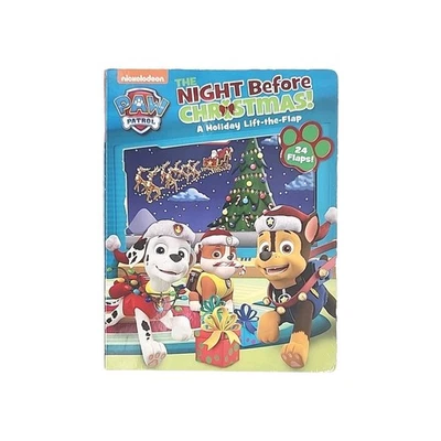 The Night Before Christmas Paw Patrol Nickelodeon 1st Edition 2016 Board Book - Image 1 of 4