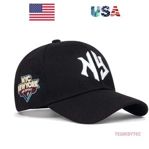 Cappello unisex New York NY Yankees baseball uomo donna sport berretto snapback cotone - Foto 1 di 2