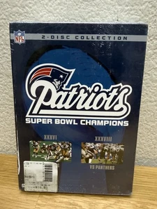 New England Patriots Super Bowl Champions 2-Pack Disc Collection XXXVI XXXVIII - Bild 1 von 5