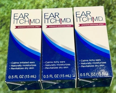 (3) Eosera Ear Itch MD spray calmante intensivo 0,5 fl. oz. (15 ml) Foto 1 de 2