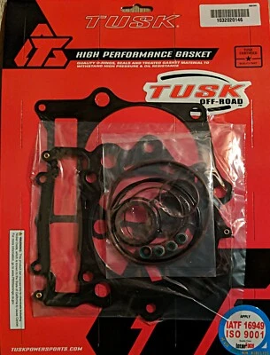 Tusk Top End Gasket Kit For Yamaha Grizzly 700 '07-15 & '19 Head Base Valve T146 - Image 1 of 4