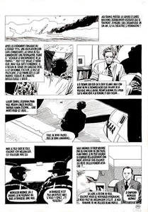 ATTILIO MICHELUZZI - Tavola originale Mermoz p.110 - Imagen 1 de 1