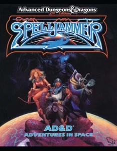 SOFTCOVER Spelljammer: Adventures In Space Campaign Book Dungeons Dragons - Imagen 1 de 4