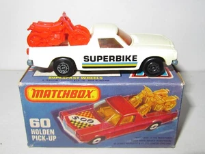 MATCHBOX SUPERFAST No.60 HOLDEN PICK-UP MIB MINT / BOXED - Picture 1 of 9