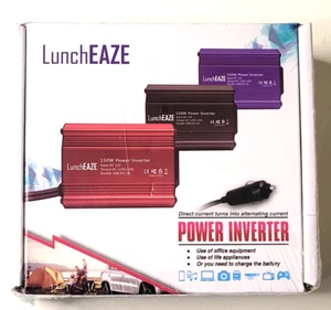 Luncheaze Power Inverter Input 12V DC Output 110V AC Red Color - Picture 1 of 3